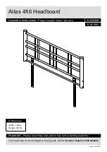 Preview for 3 page of Atlas 634/0458 Assembly Instructions Manual