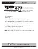 Preview for 3 page of Atlas AP-S15HR Owner'S Manual