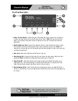 Preview for 3 page of Atlas TSD-MIX41 Owner'S Manual