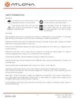 Preview for 7 page of Atlona AT-HD610 User Manual