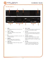 Preview for 2 page of Atlona OmniStream 122 Installation Manual