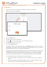 Preview for 7 page of Atlona OmniStream  AT-OMNI-112 Installation Manual