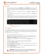 Preview for 4 page of Atlona OmniStream AT-OMNI-512 Installation Manual