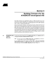 Preview for 27 page of Atmel AT43DK370 User Manual