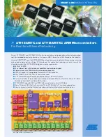 Atmel AT91SAM7XC128 Specification Sheet preview