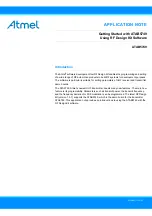 Preview for 1 page of Atmel ATAB5749 Application Note