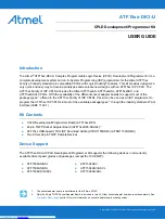 Atmel ATF15 DK3-U Series User Manual preview