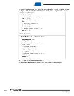 Preview for 116 page of Atmel ATmega128 Manual