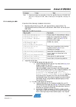 Preview for 21 page of Atmel AVR2052 Quick Start Manual