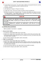 Preview for 26 page of ATN PIAF 10E 2018 Safety And Maintenance Manual