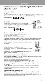 Preview for 23 page of Atos PROVOX SolaTone Lite Instructions For Use Manual