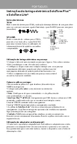 Preview for 27 page of Atos PROVOX SolaTone Lite Instructions For Use Manual