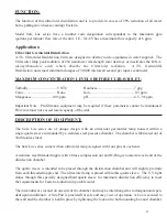 Preview for 3 page of ATS Safe Lite SL-2V Installation & Operation Manual