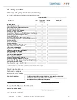 Preview for 41 page of ATT HYMAX XX 3200 PH Operating Manual, Inspection Book