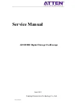 Atten ADS1000 Series Service Manual preview