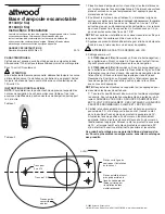 Preview for 2 page of Attwood 911339 Installation Instructions