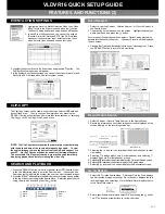 Preview for 2 page of ATV VLDVR16 Quick Setup Manual