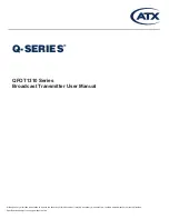 ATX QFOT1310 Series User Manual preview