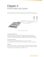 Preview for 11 page of AUDAC APT20 User Manual