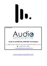 Preview for 8 page of Audio ACCESSIBILITE DCTSG1 User Manual