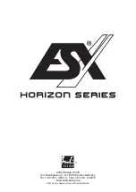 Preview for 4 page of Audio Design ESX HORIZON Series Installation Manual