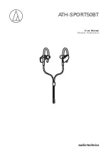 Audio Technica ATH-SPORT50BT User Manual preview