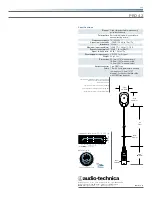 Preview for 2 page of Audio Technica PRO 42 Features & Specifications