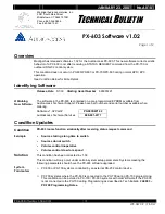 Preview for 54 page of Audioaccess PX-603 Preliminary Service Manual