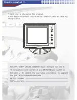 Preview for 5 page of AudioBahn AVM156V Operating Instructions Manual