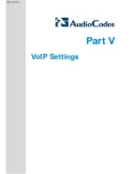 Preview for 87 page of AudioCodes 310HD Administrator'S Manual