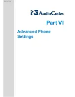 Preview for 161 page of AudioCodes 310HD Administrator'S Manual