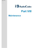 Preview for 205 page of AudioCodes 310HD Administrator'S Manual