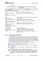 Preview for 404 page of AudioCodes Mediant 500 MSBR User Manual