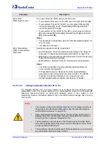 Preview for 156 page of AudioCodes Mediant 800 MSBG User Manual