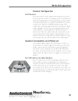 Preview for 15 page of AudioControl Maestro M2e Owner'S Enjoyment Manual