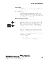 Preview for 21 page of AudioControl Maestro M2e Owner'S Enjoyment Manual