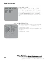 Preview for 32 page of AudioControl Maestro M2e Owner'S Enjoyment Manual