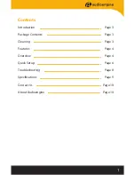 Preview for 2 page of AudioEngine D1 Setup Manual