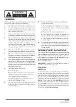 Preview for 3 page of Audiolab DSP-2600 User Manual