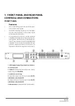 Preview for 5 page of Audiolab DSP-2600 User Manual