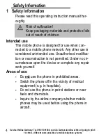 Preview for 4 page of AUDIOLINE M 4500 Operating Instructions Manual