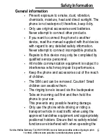 Preview for 5 page of AUDIOLINE M 4500 Operating Instructions Manual