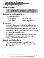 Preview for 8 page of AUDIOLINE M 4500 Operating Instructions Manual