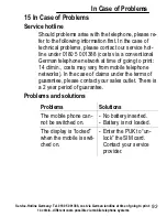 Preview for 93 page of AUDIOLINE M 4500 Operating Instructions Manual