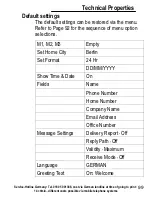 Preview for 99 page of AUDIOLINE M 4500 Operating Instructions Manual