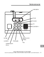 Preview for 11 page of AUDIOLINE Monza 480 Operating Instructions Manual