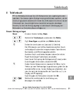 Preview for 23 page of AUDIOLINE Monza 480 Operating Instructions Manual