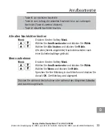 Preview for 35 page of AUDIOLINE Monza 480 Operating Instructions Manual