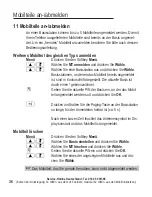 Preview for 38 page of AUDIOLINE Monza 480 Operating Instructions Manual