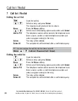 Preview for 70 page of AUDIOLINE Monza 480 Operating Instructions Manual